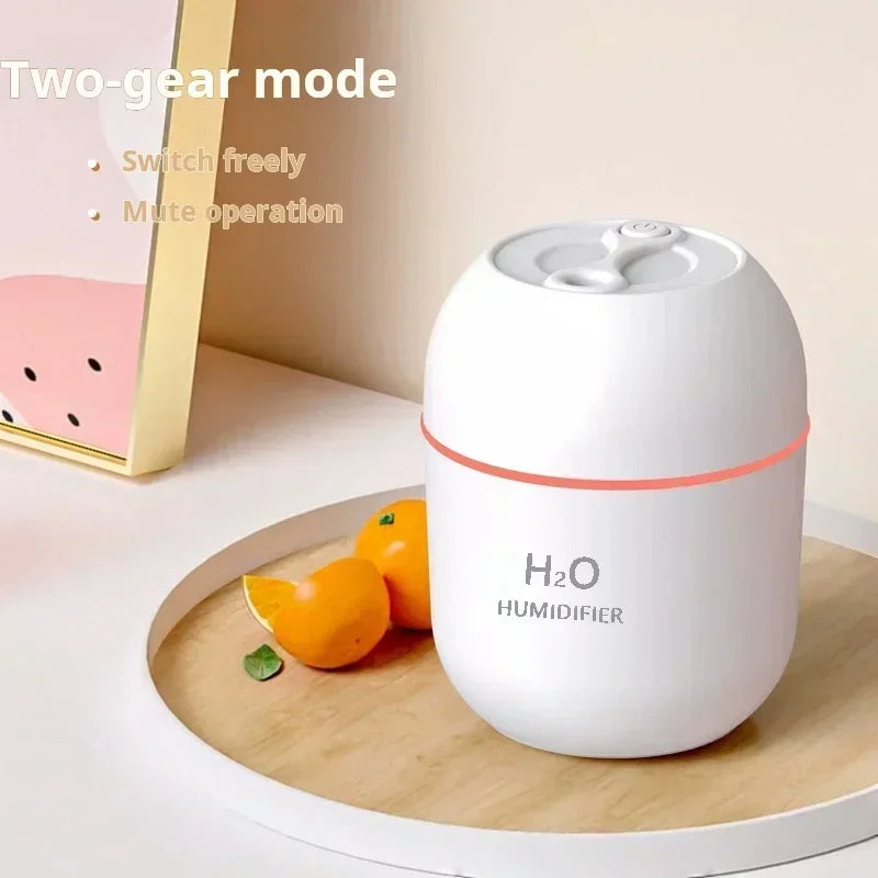 Mini Portable Air Humidifier with Colorful Atmosphere 