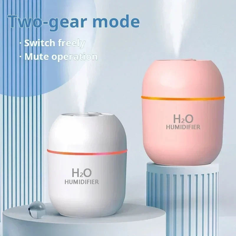 Mini Portable Air Humidifier with Colorful Atmosphere 